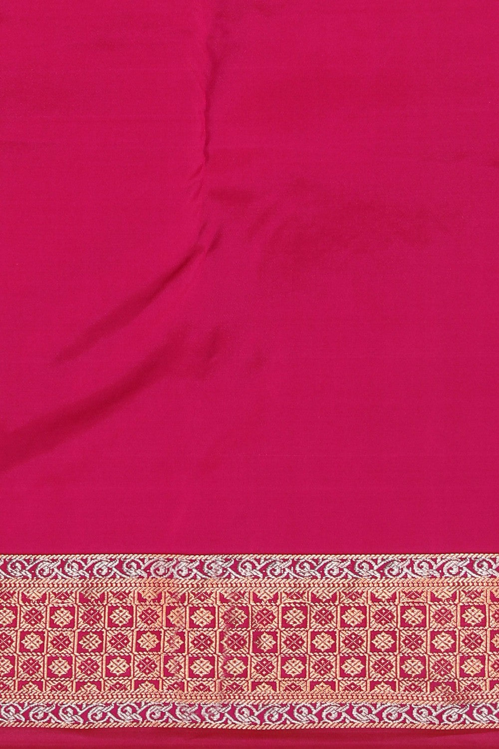 Image of Dark Cream Silk Saree